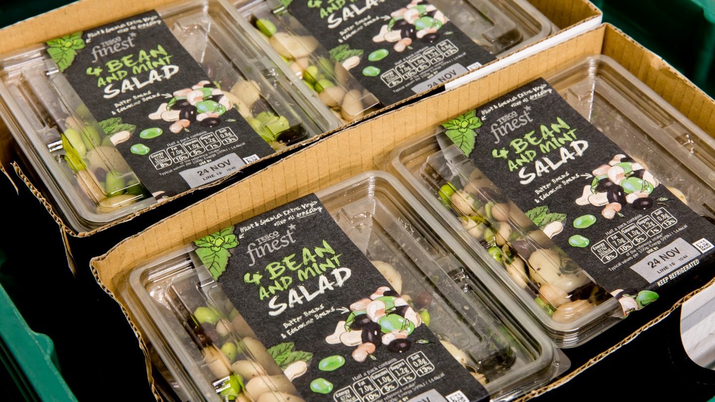 Tesco finest 4 bean salad 2015