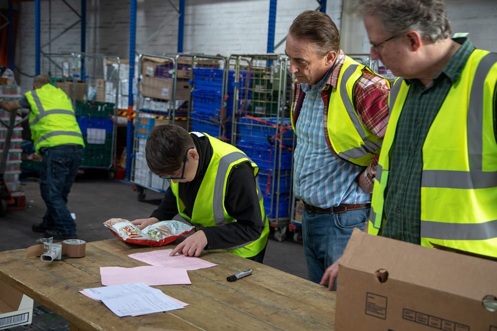 volunteer team, Fareshare GM