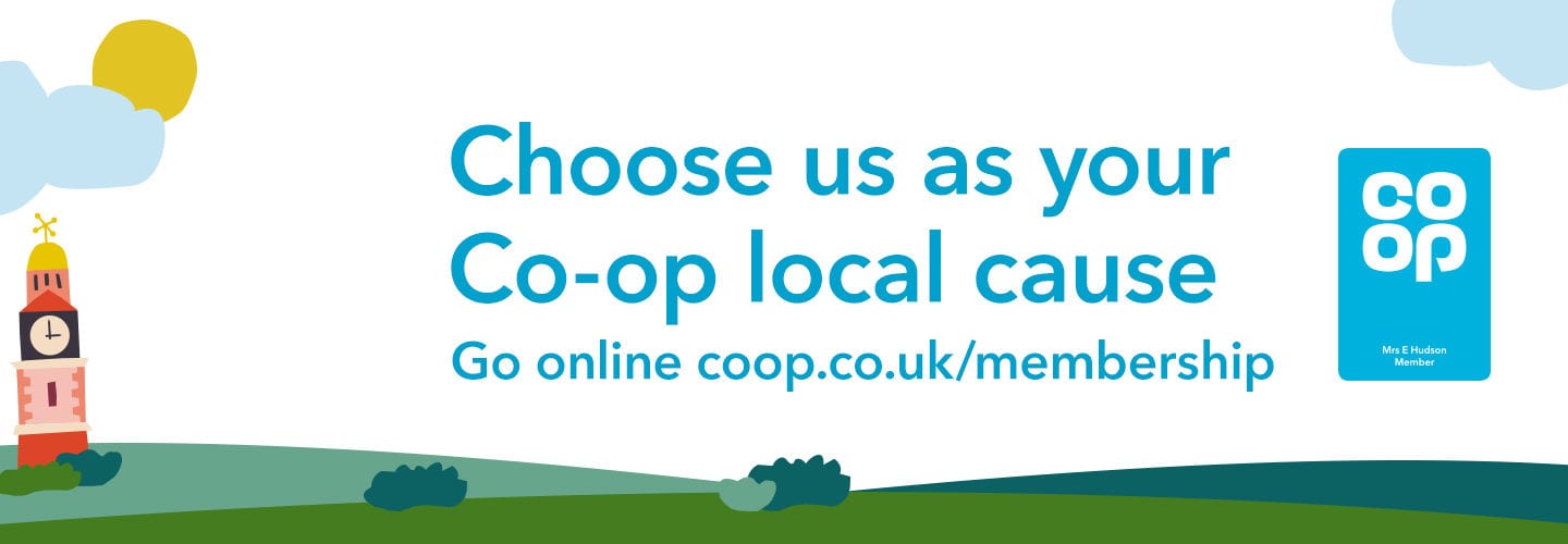 support charity shopping - Co-op local cause