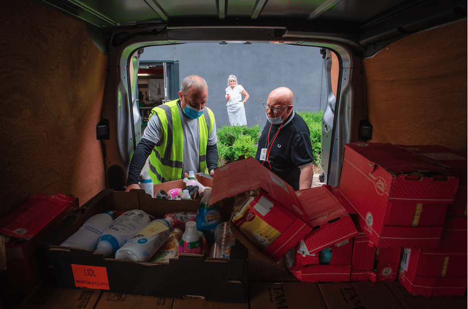 FC United food redistribution