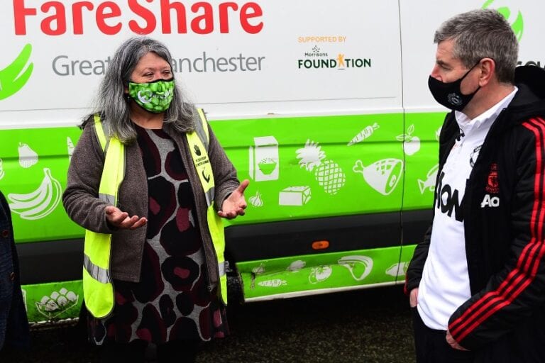 Fareshare Greater Manchester and Man Utd