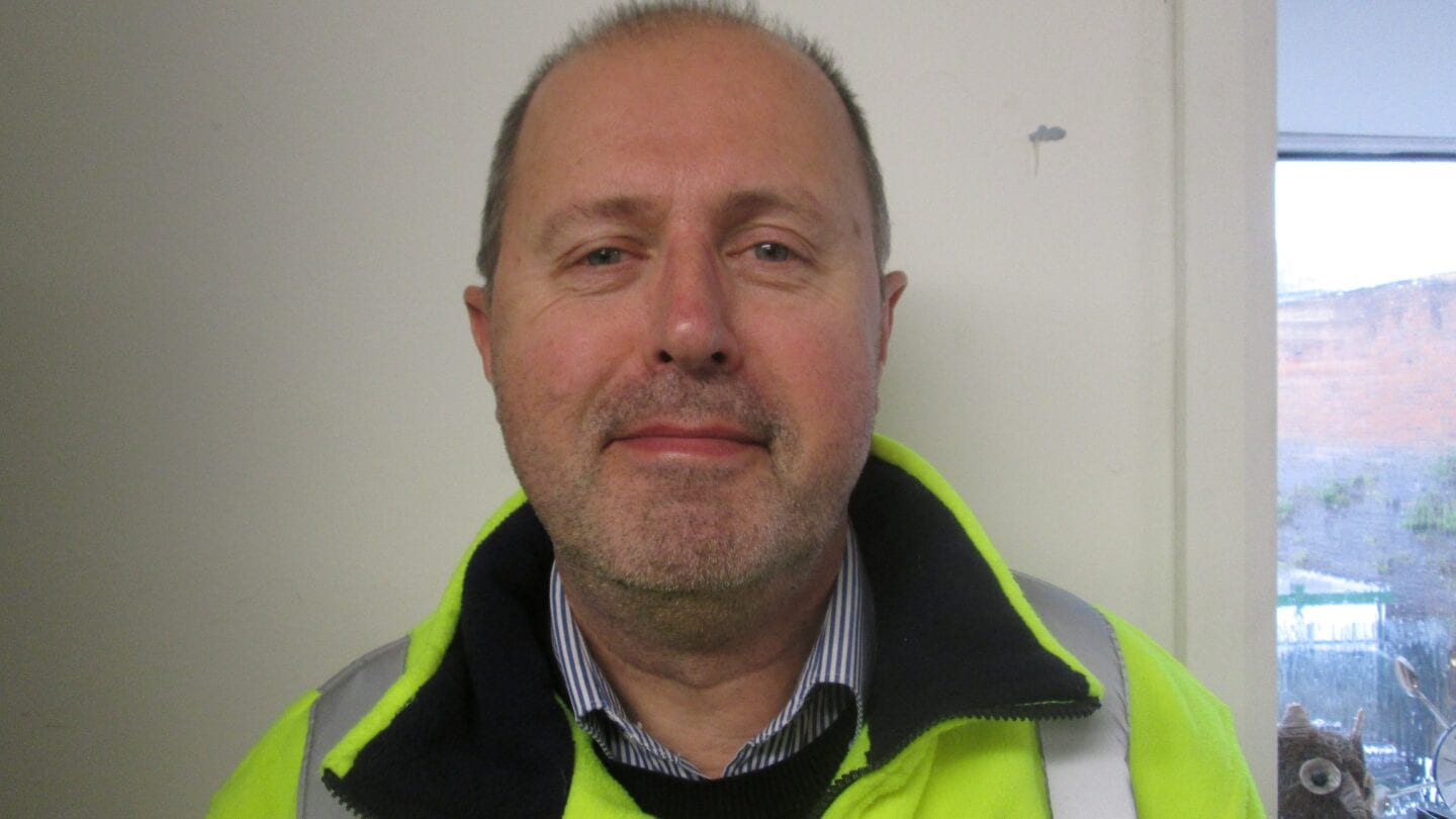 Stephen Hinds at Fareshare GM