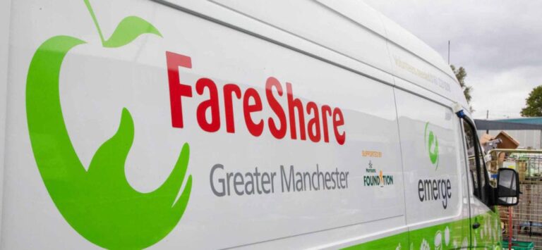 Fareshare Greater Manchester van