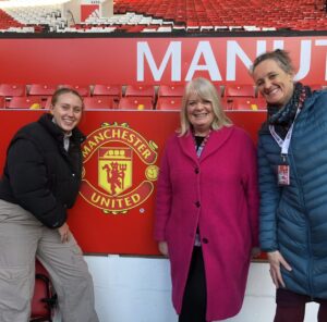 Three staff members FSGM, Man Utd