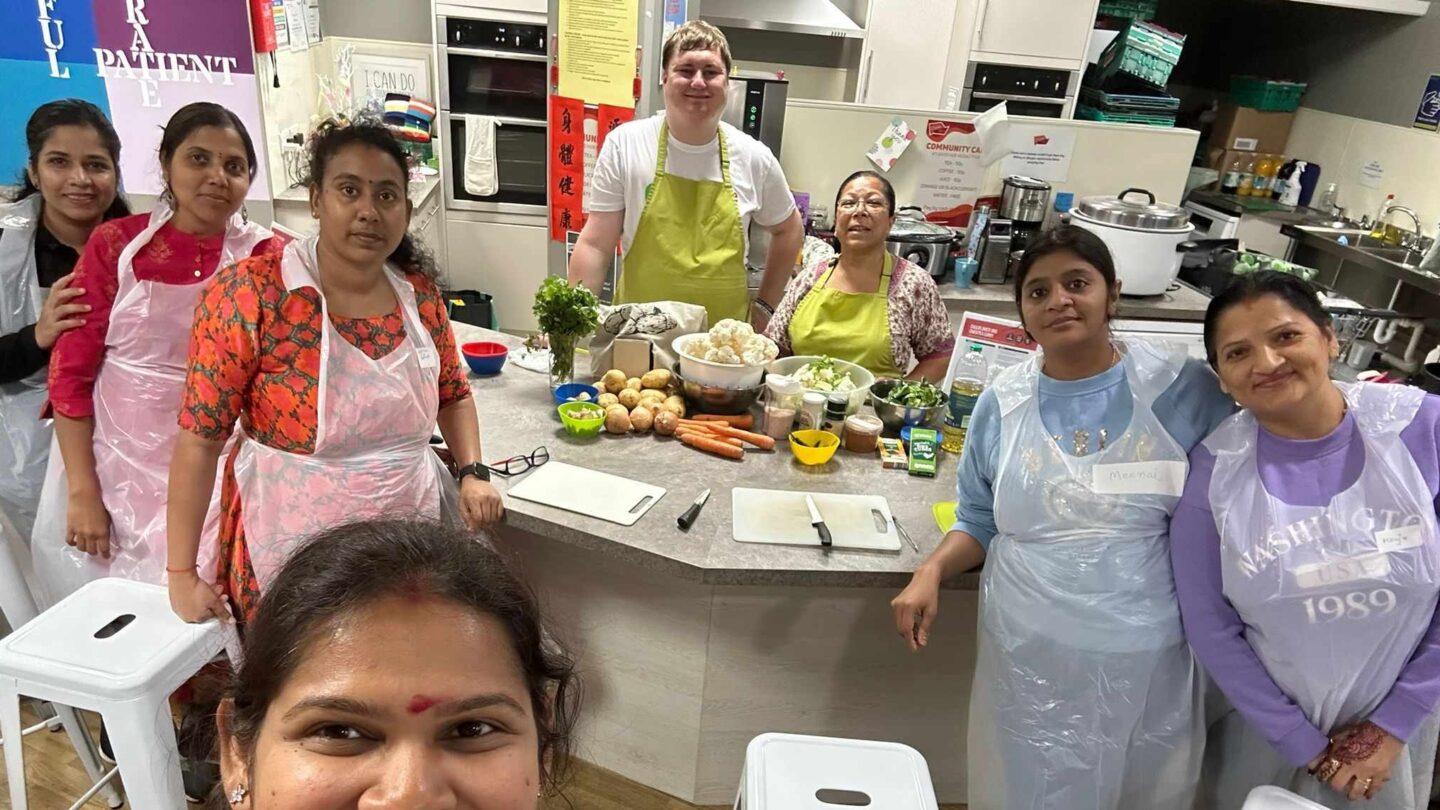 Cooking food for Change