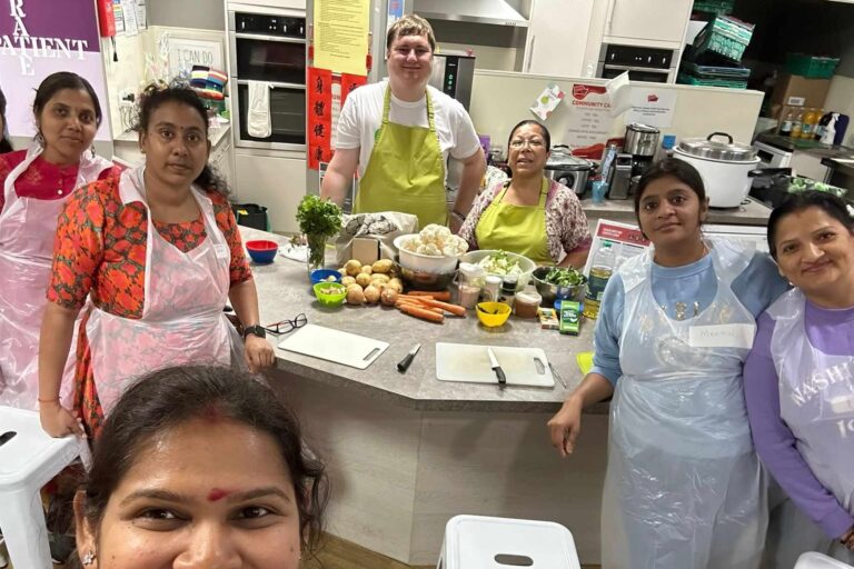 Cooking food for Change