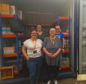 Four Quids In volunteers - affordable food project