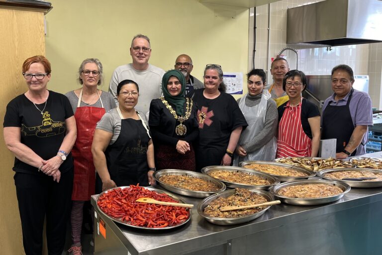 volunteers at Tameside Meals Project