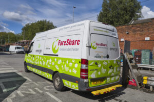 Photo of FareShare Greater Manchester delivery van