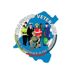 Image shows the logo for the Trafford Veterans Group